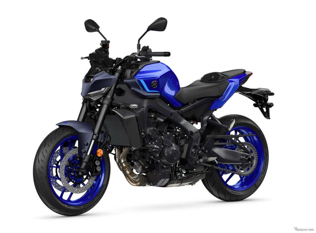 改款雅马哈mt-09,采用全新车身结构,骑行三角更舒展_搜狐汽车_搜狐网