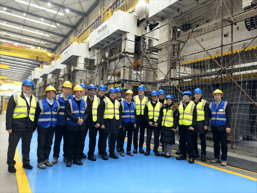 mfc推荐舒勒集团总裁率集团管理层考察扬锻