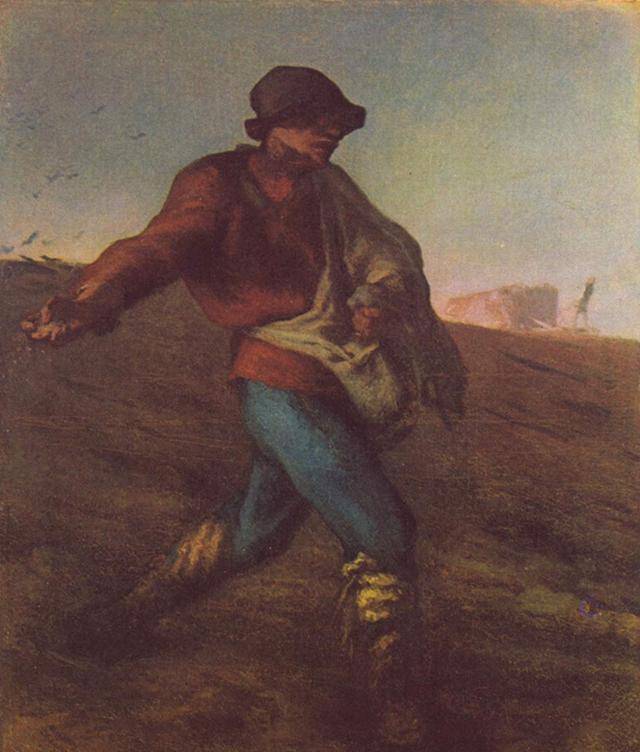 原创解析拾穗者人性美本能美真实美米勒到底想表达什么