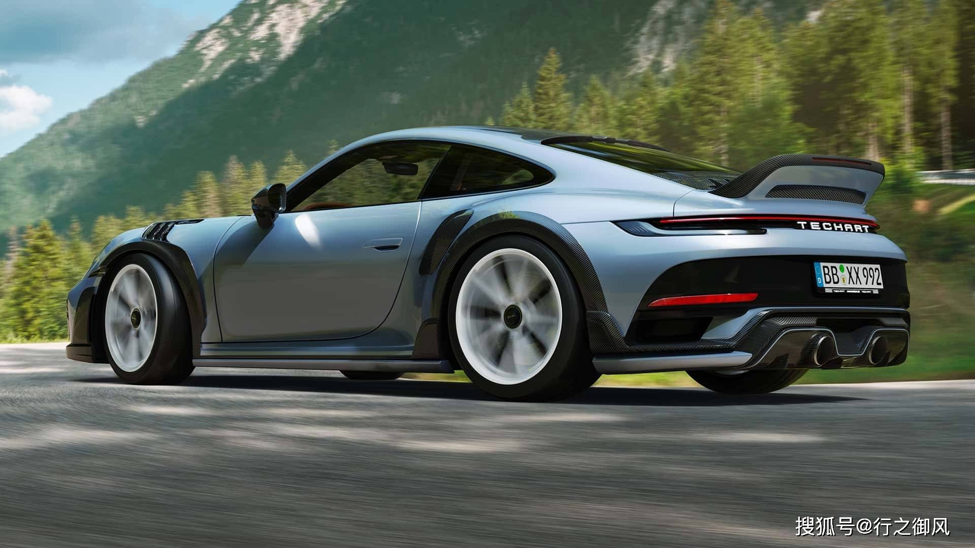 快马一鞭:techart升级保时捷 911 turbo s