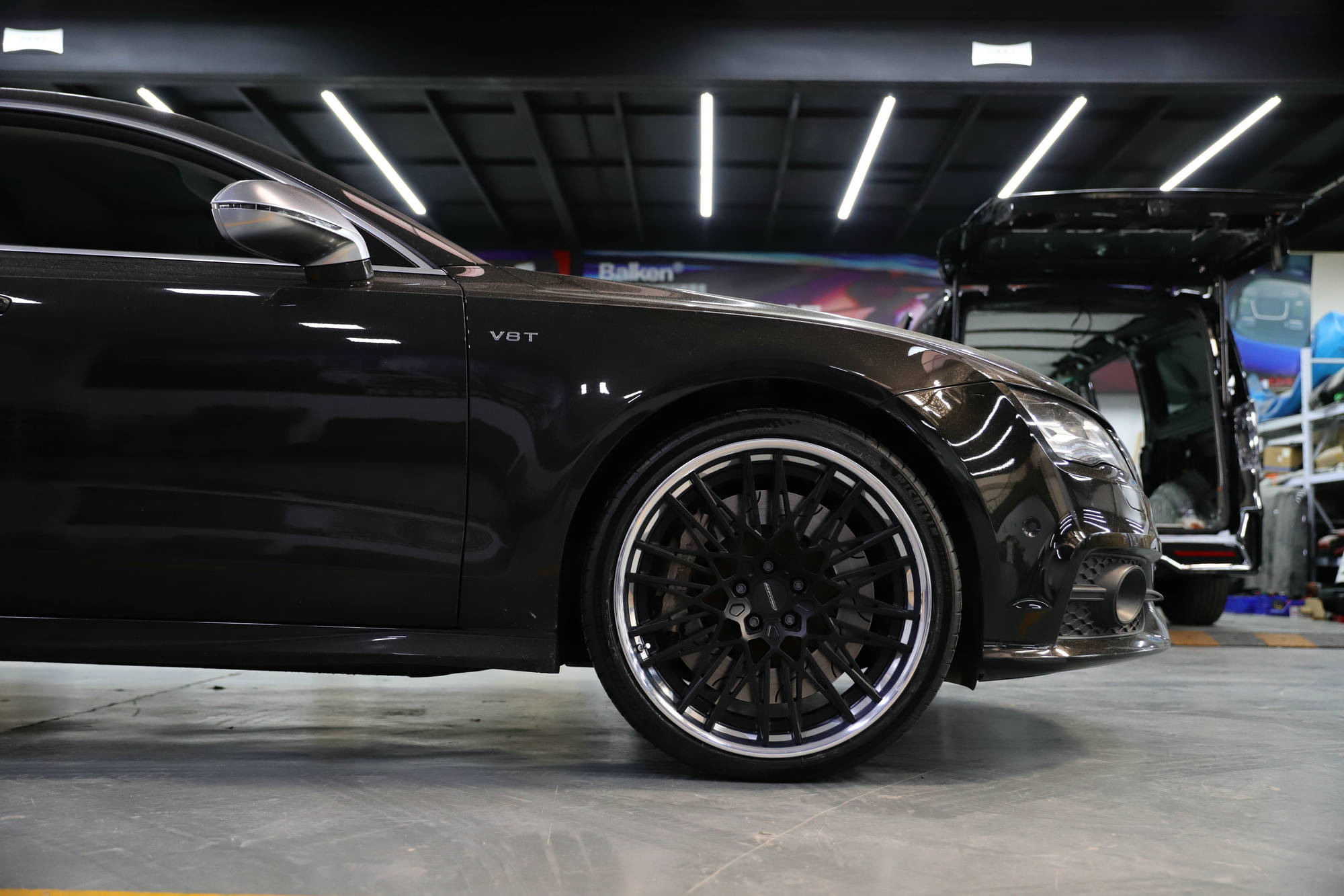 奥迪s7:美国305forged两片式锻造华美改装之旅_搜狐汽车_搜狐网