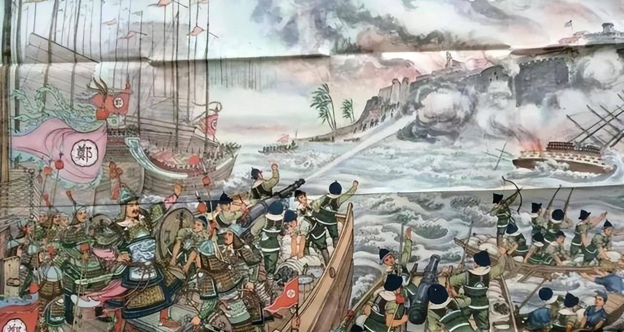 郑成功凭优势兵力轻而易举收复台湾实际上他战胜了世界头号强国