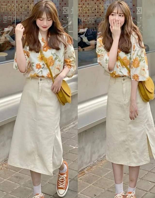 原创今夏你花衬衫了吗出门这样穿时髦又复古做街头最靓的霸王花