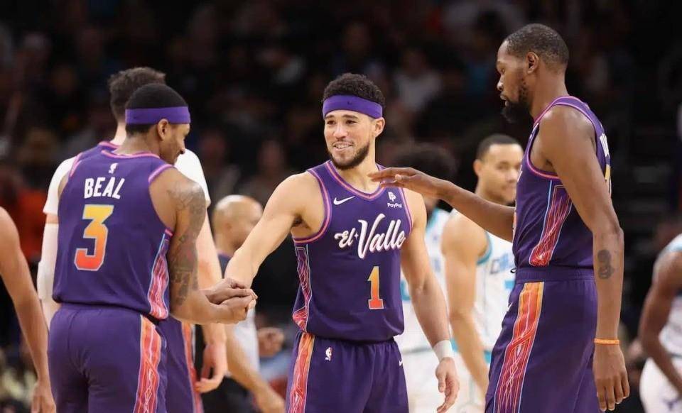 原创太阳愿16亿签哈登再辅杜兰特送走比尔重组三巨头与快船先签后换