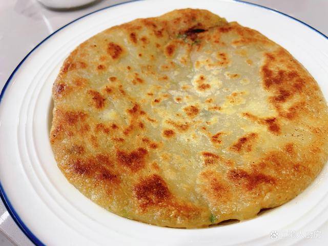 原创难怪葱油饼这么好吃原来是这么做的皮薄馅大趁热吃外酥里嫩