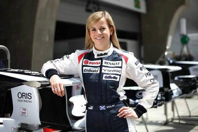 f1女车手的前世今生 不只是花瓶 真能夺得积分_比赛_赛车_大奖赛