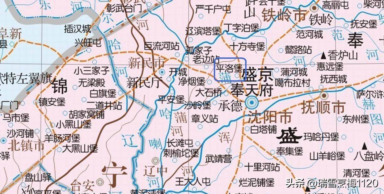 沈阳于洪区街道划分图图片