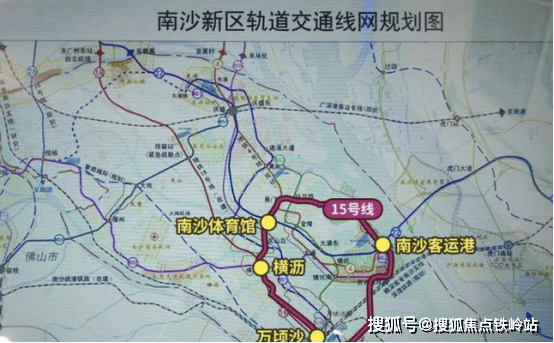 广州地铁15号线线路图图片