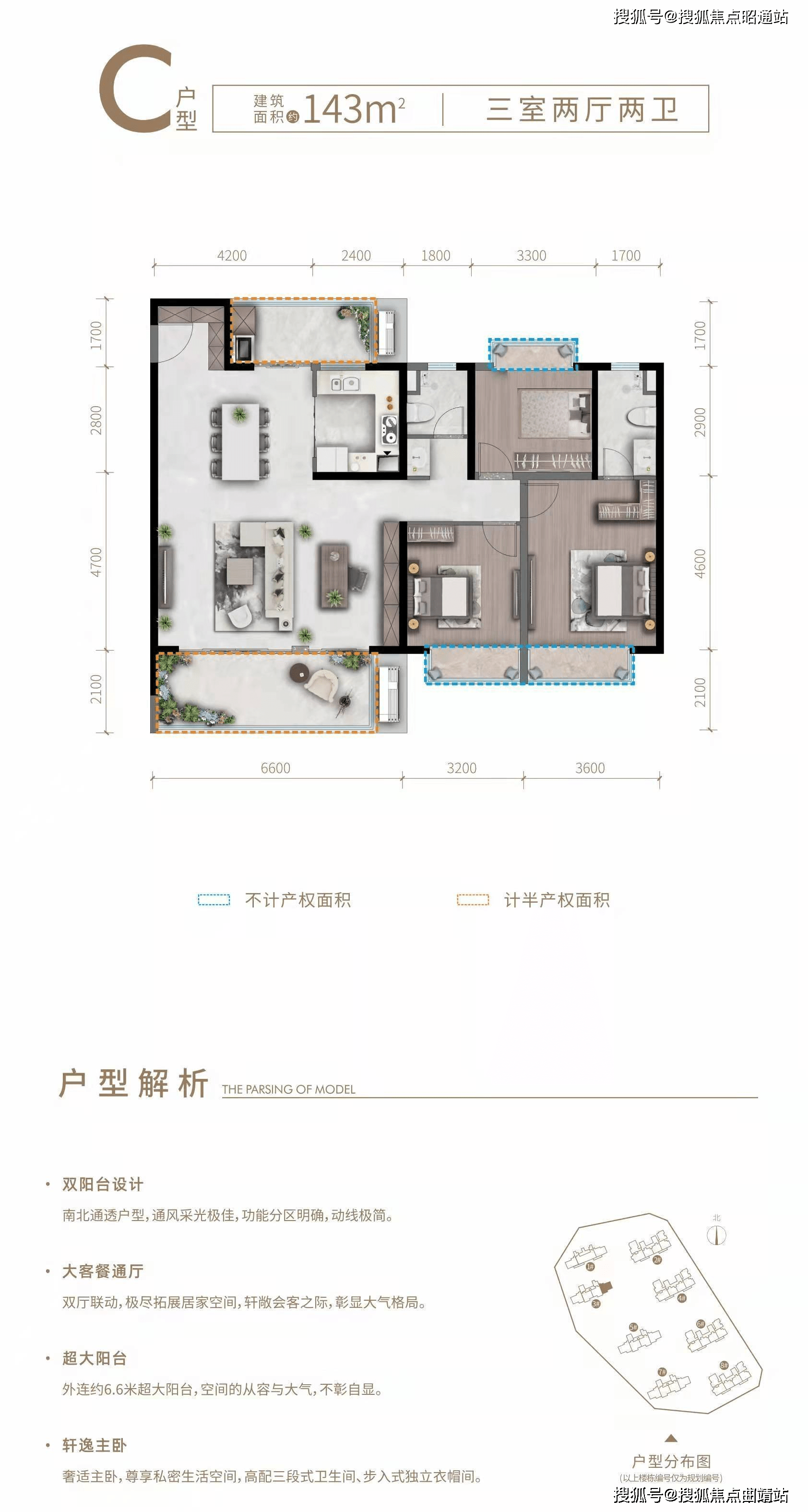 保利明玥江山户型图图片