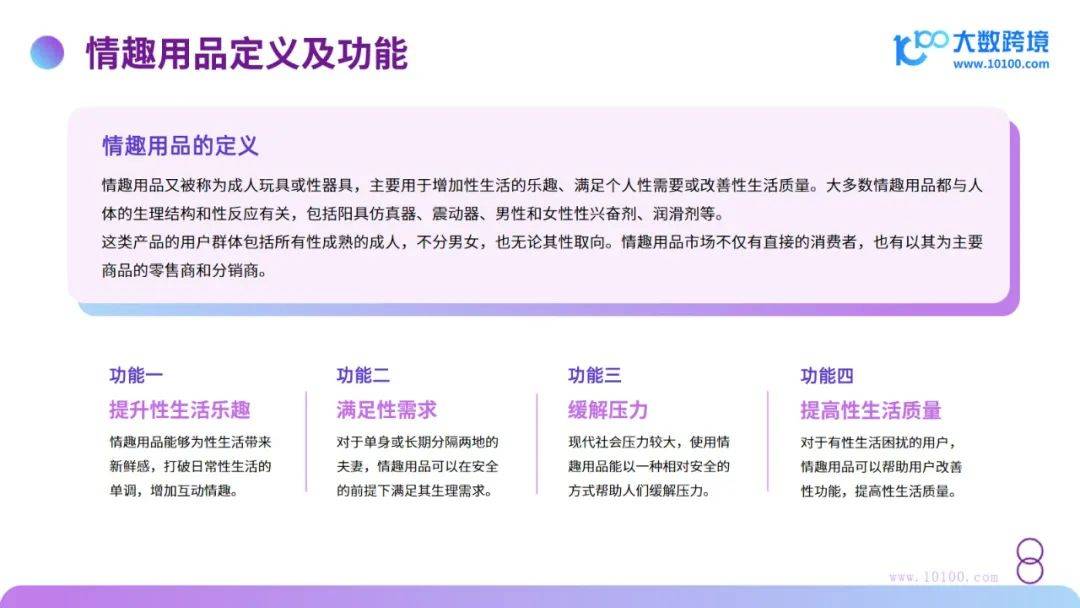 包括阳具仿真器,震动器,男性和女性性兴奋剂,润滑剂等