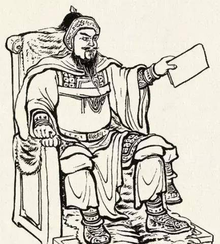 在袁绍设立的大帐里,袁绍责问被押上来的臧洪说:"臧洪,何相负若此!