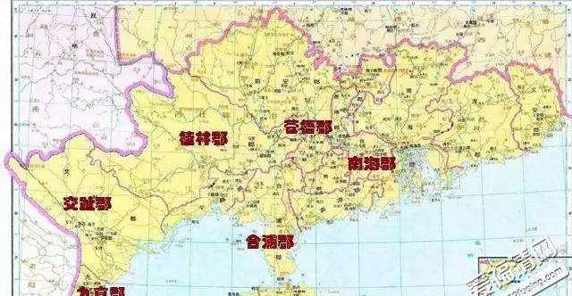 而宋朝之后,以广信划分广东,广西,将两广分为了广南东路和广南西路,这