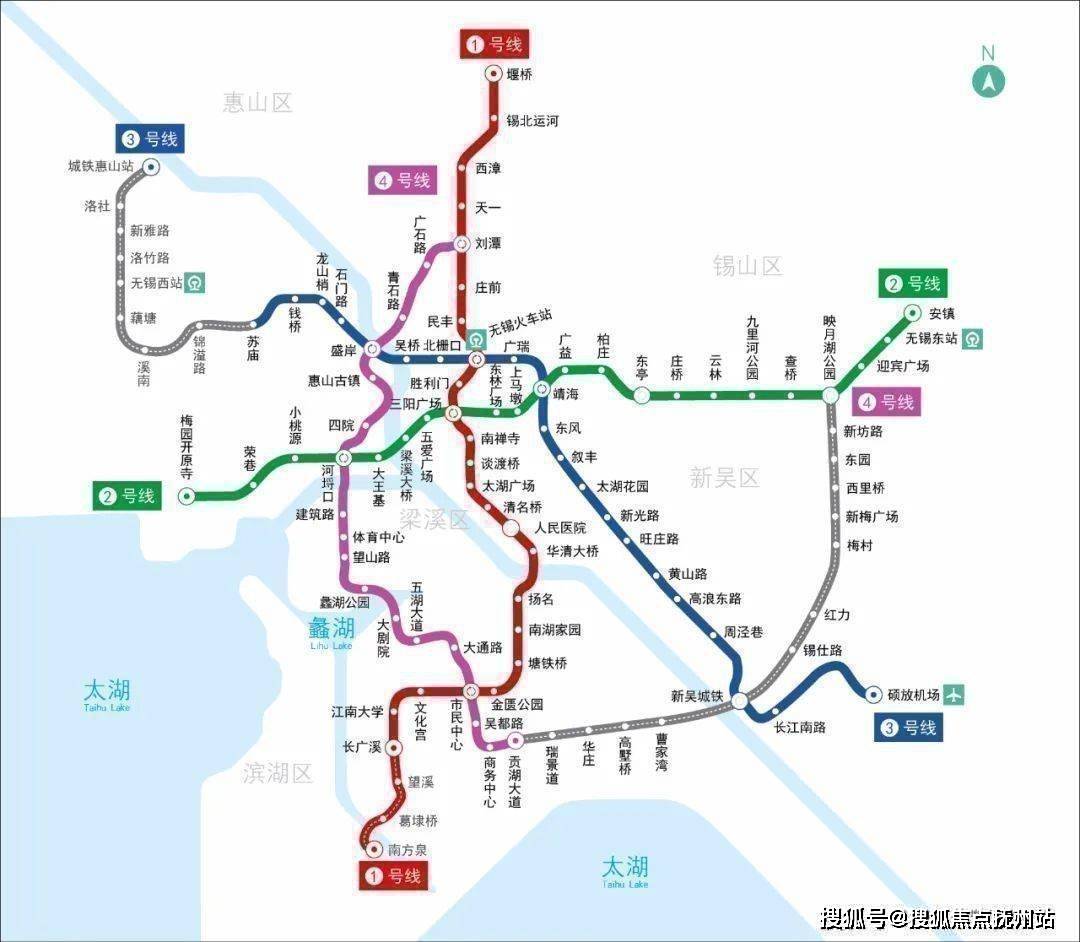 西环线:未来无缝接驳高浪路延伸线,快速畅达蠡湖,太湖新城惠山城铁站