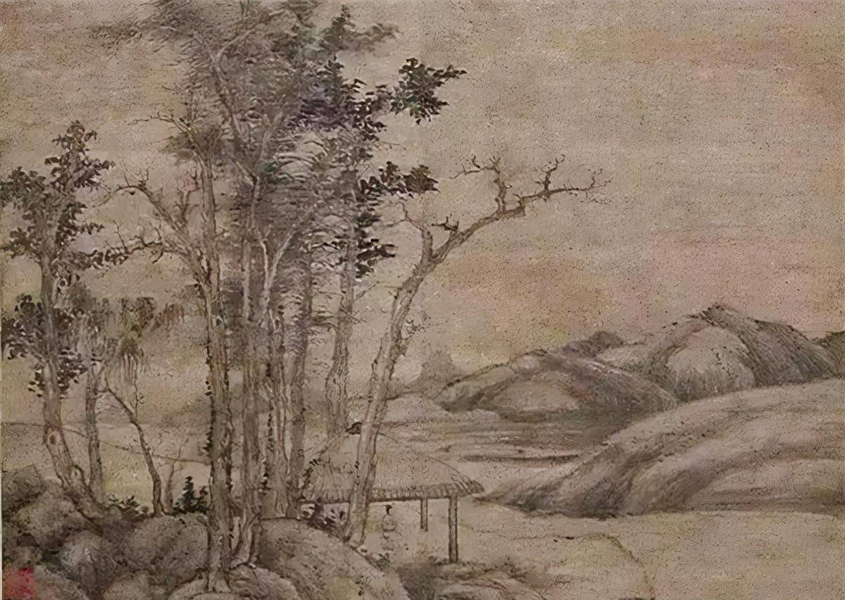 元代一洁癖画家,给梧桐洗澡,厕所铺鹅毛,因爱干净终生未娶_倪瓒_女子