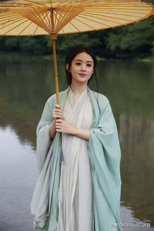 网评古装剧仪态最有古韵女星鞠婧祎挨批赵丽颖5冠军不意外