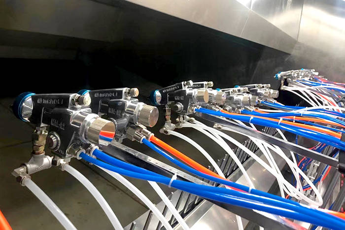 自动喷枪喷漆时离产品多远合适明丽喷枪