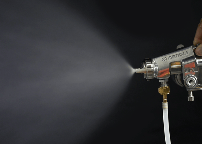 自动喷枪喷漆时离产品多远合适明丽喷枪