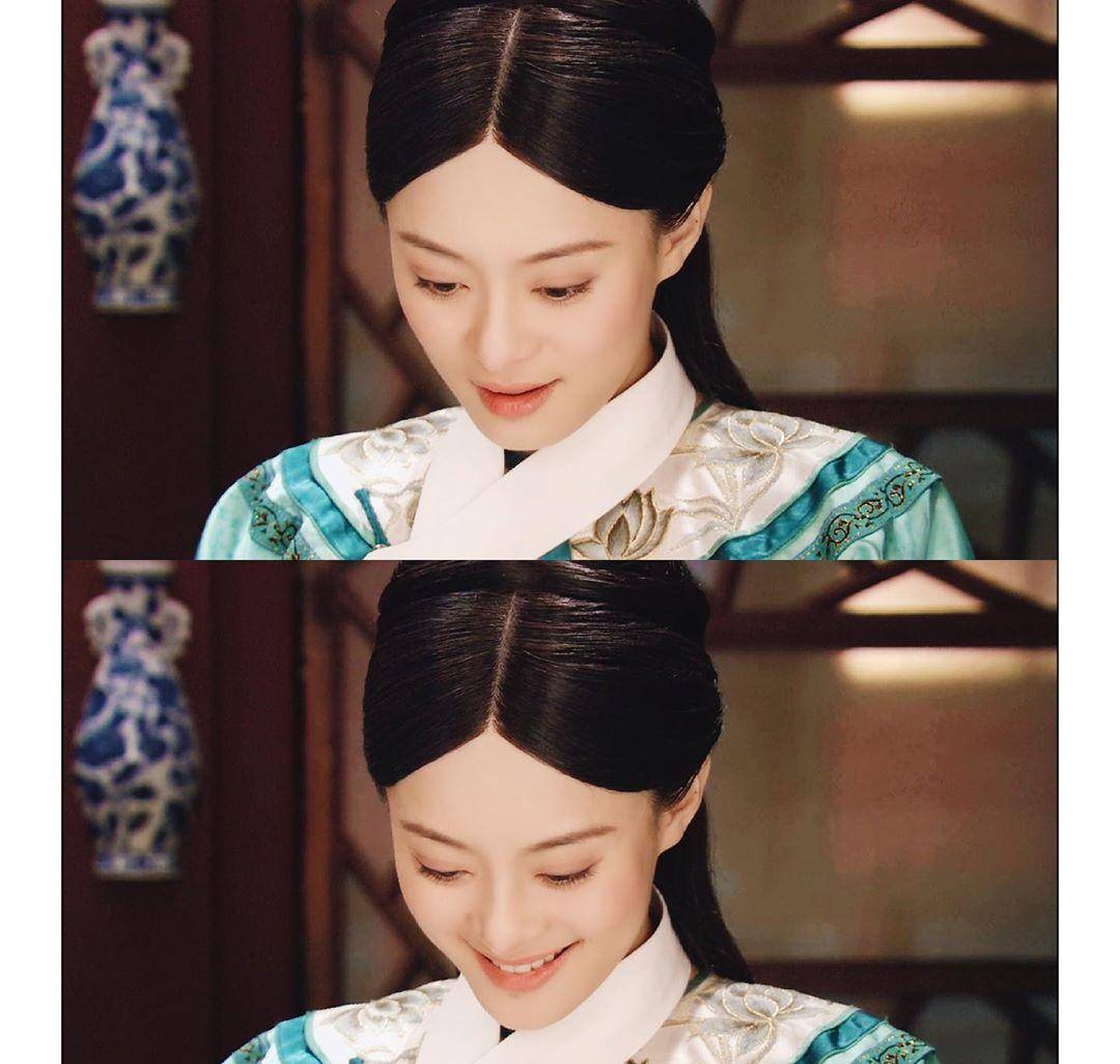 原创时隔11年孙俪再现长发造型原来娘娘的长发这么温柔这么甜