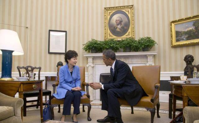 历史上只有两位亚洲女性在美国国会发表演讲,其中一位是中国人_朴槿惠