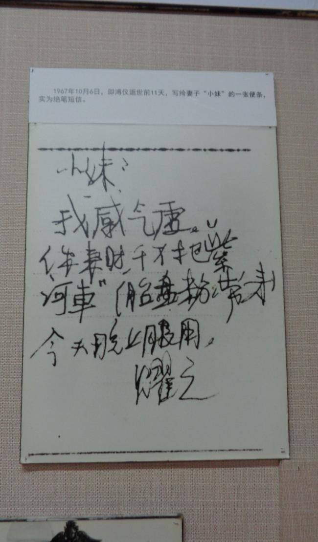 "小妹:我感气虚,你来时千万把紫河车(胎盘粉)带来,今天晚上服用.