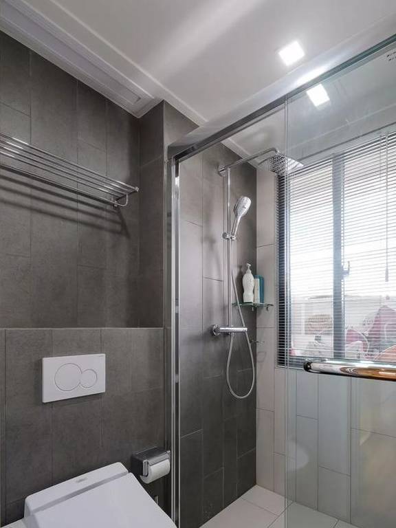 高颜值壁挂马桶,高版还是矮版不重要,做好假墙收纳才_