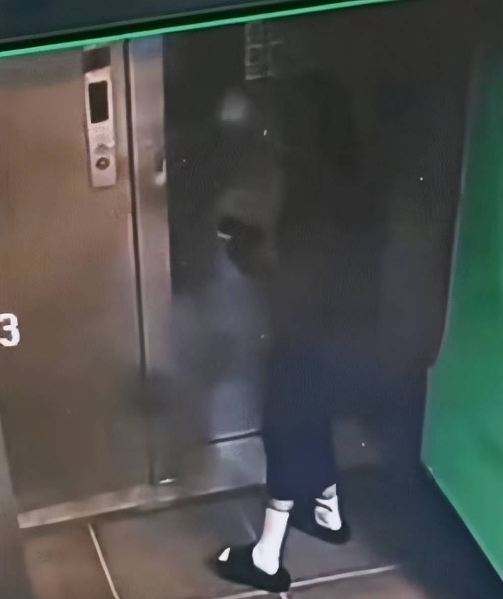 原创女教师急着上厕所竟然进电梯里大便其大便的全程被监控拍下