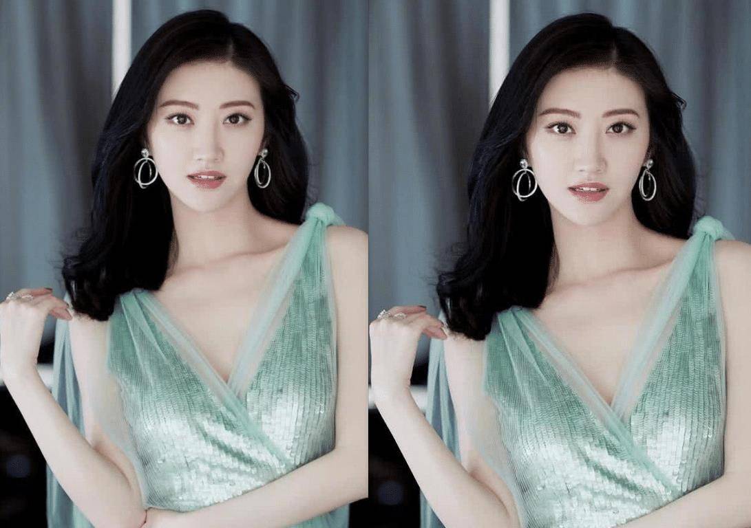 原创景甜是什么绝世美颜穿上人鱼裙后不愧是人间富贵花