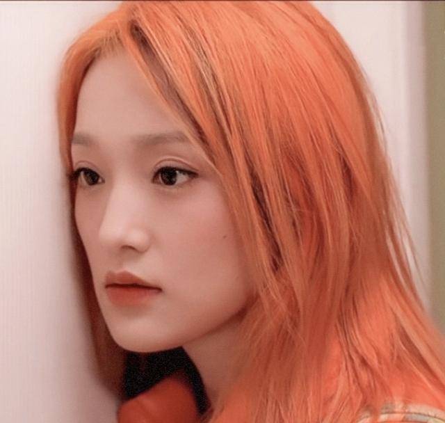 看来能把橘发染得这么惊艳,也只有周迅了吧_少女_灵气_美颜