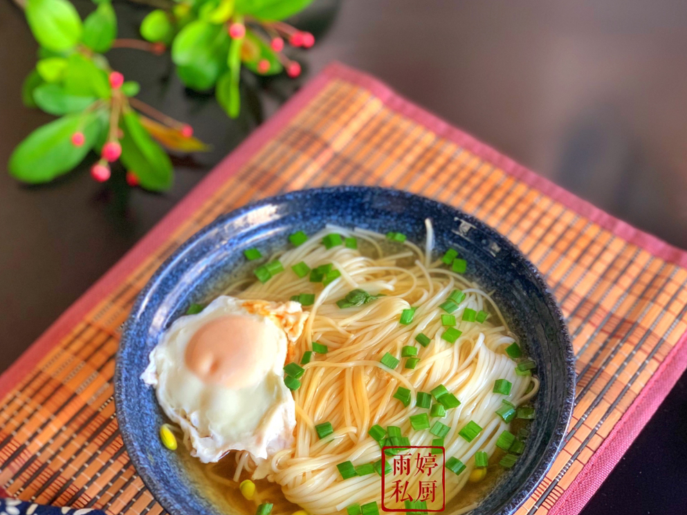 原创一碗阳春面老公乐意吃老婆愿意做这样的早餐简单又营养