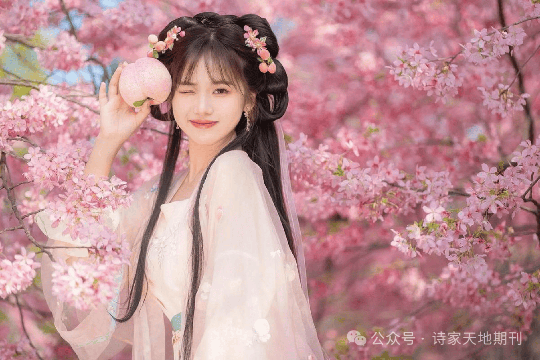 诗家天地期刊第711期粉蝶穿花去娇莺隔叶闻