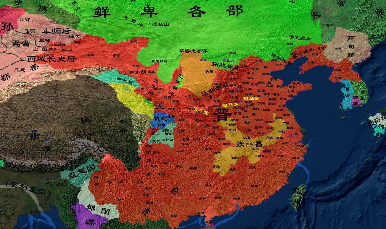 原创五胡十六国蜀汉灭亡后仅仅过了41年成汉政权便继承了它