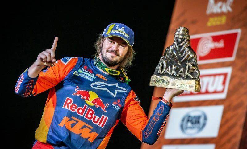 随后在2016年和2024年他两次为ktm夺得达喀尔拉力赛摩托车组冠军.