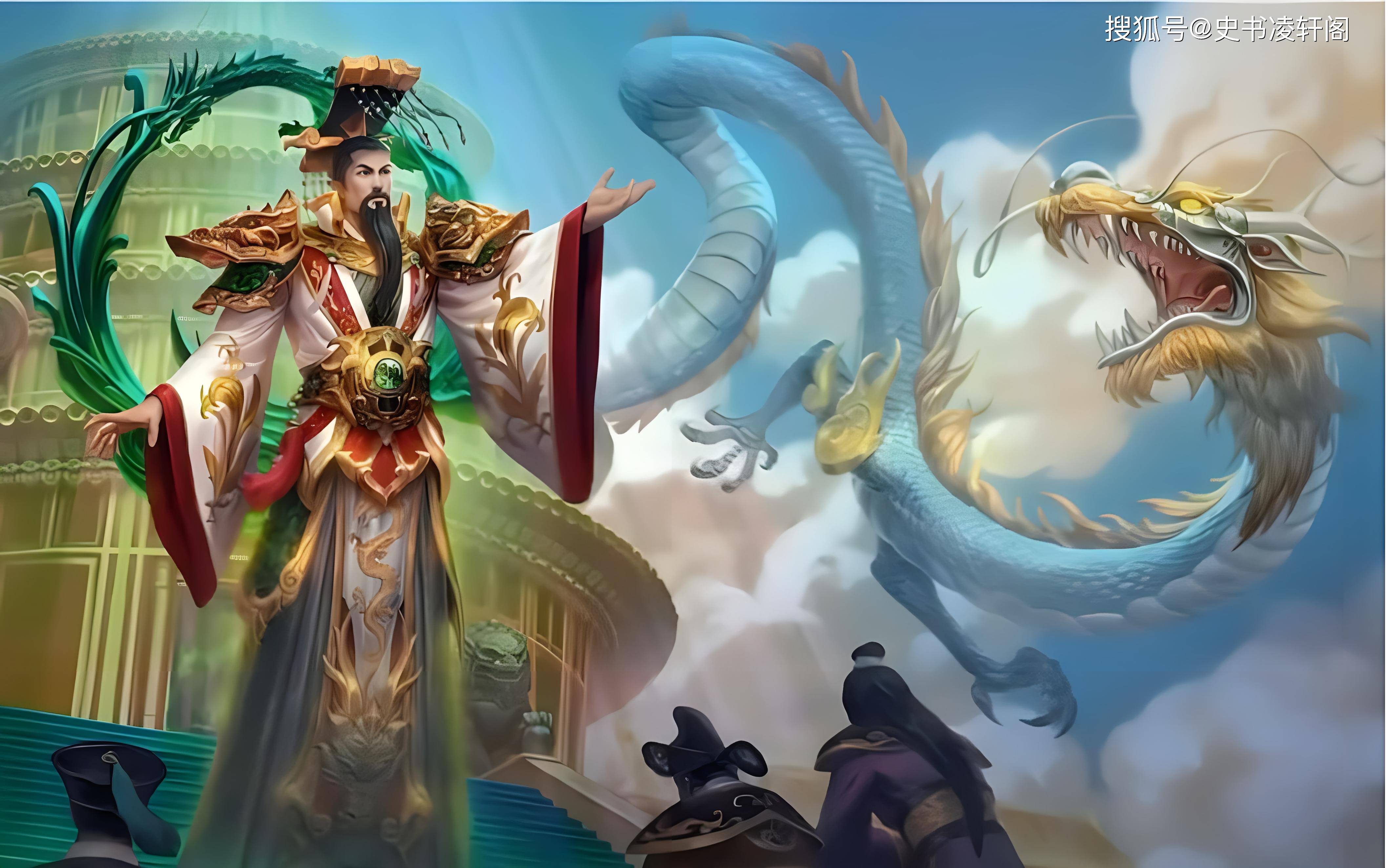 上古十大正神,"水火二神"上榜,应龙,烛龙谁才是龙祖?