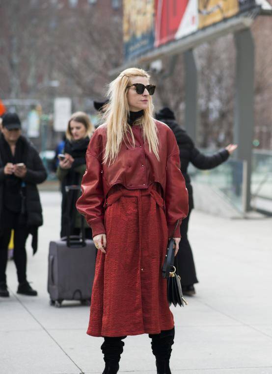 原创马丁靴不算啥今年流行褶皱靴保暖又显瘦腿粗女生也能穿