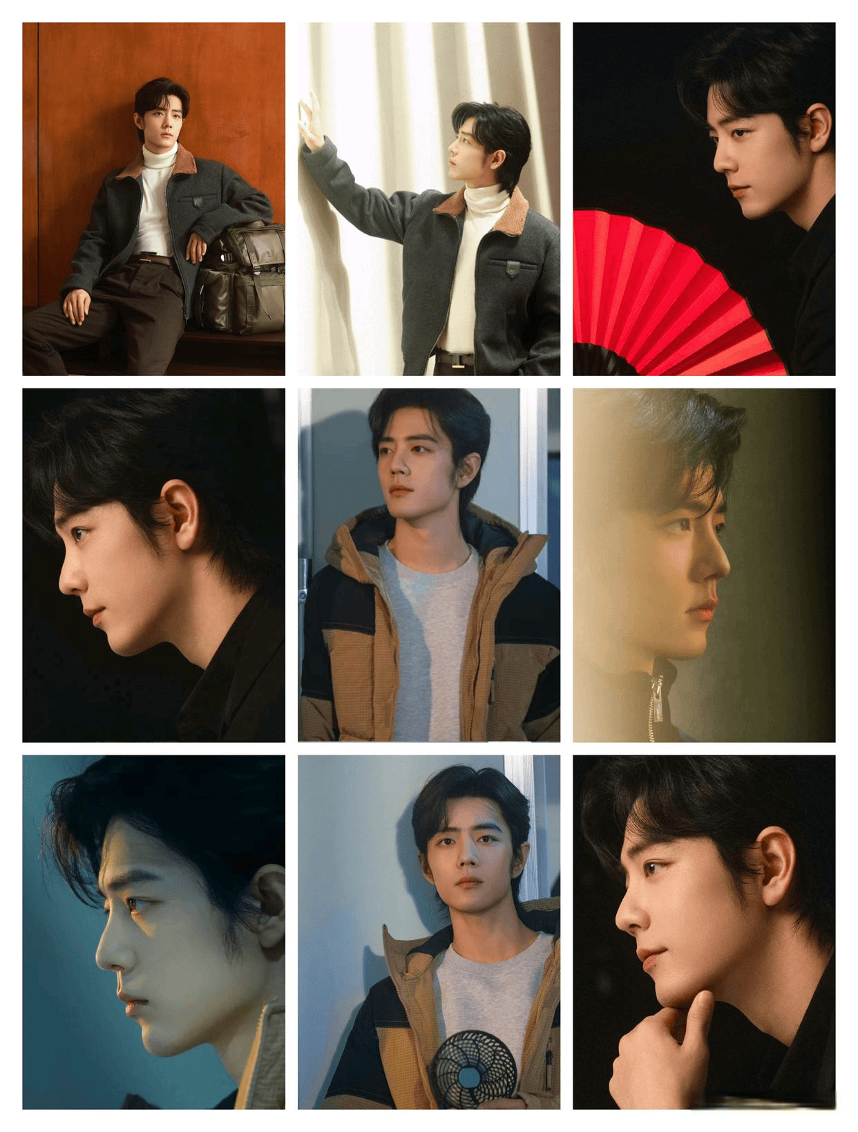 肖战工作室发布五颜六色的肖战,多面百变,肖战无限精彩_照片_美颜