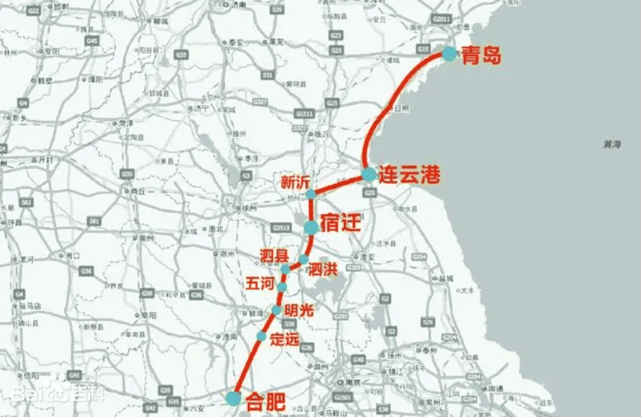 合宿高铁:安徽段要建成,对接的潍宿高铁已开建,江苏段却不开工