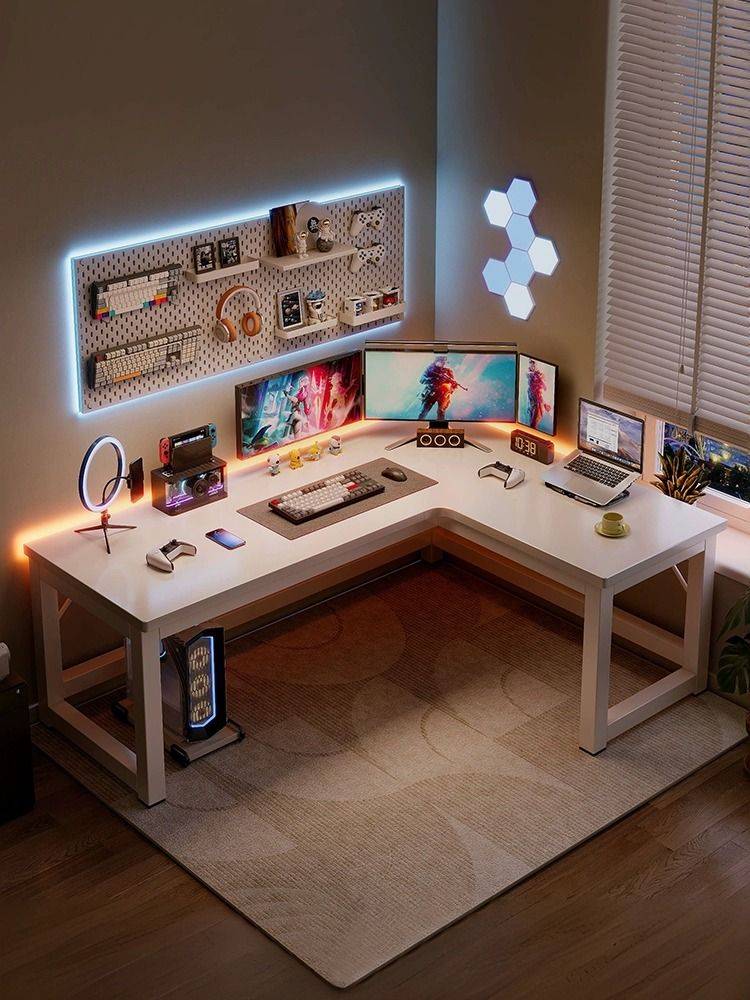 书房电竞房合二为一的装修设计