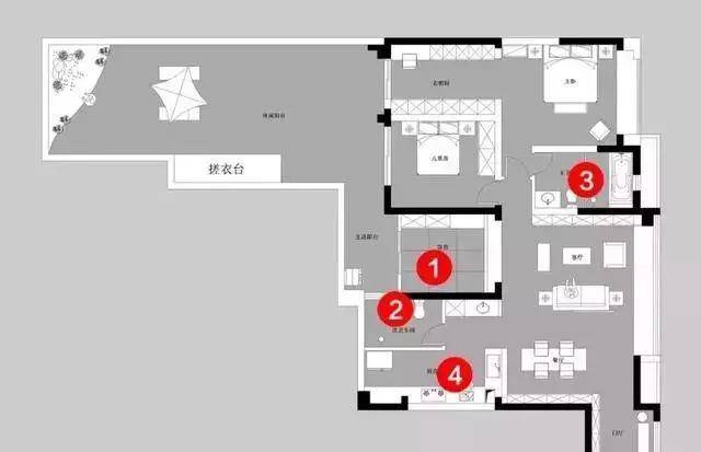 125㎡日式治愈系装修入户屏风榻榻米点缀彰显巧思与亮点