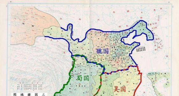 三国地图如果有人问你:三国时期,究竟魏蜀吴三国哪一个最后统一了?