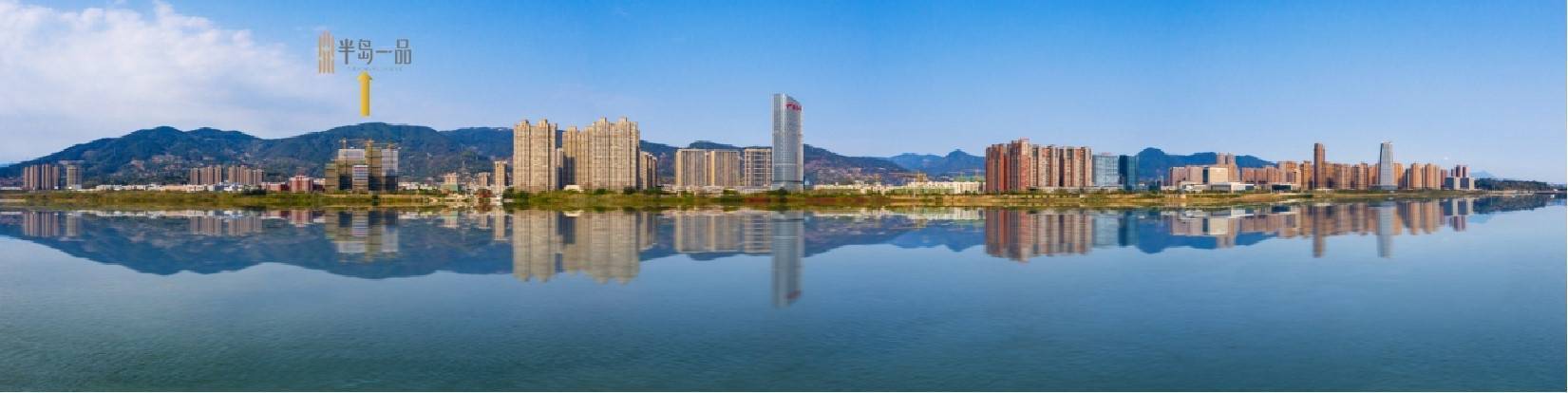 闽江自西向东穿福州而过,闽江穿城段起于闽侯新城终于三江口,闽江两岸