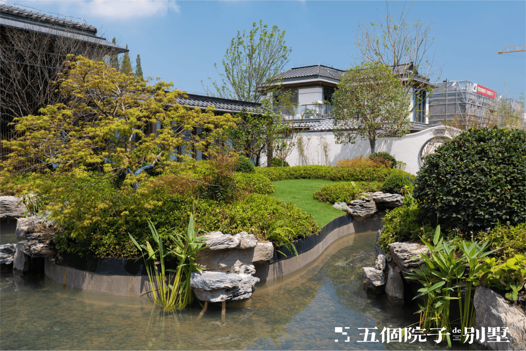 国庆轻旅行五个院子的都市田园纯墅区实景示范区在嘉定开放