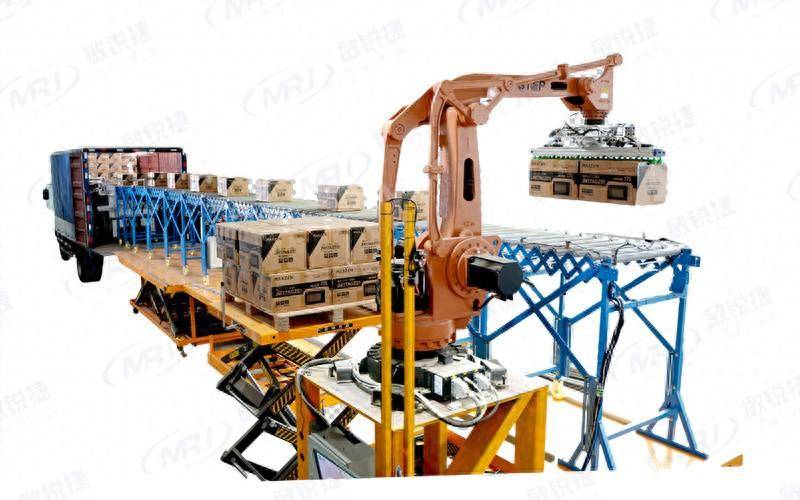 找工人头疼集装箱自动装车系统让效率飞起来