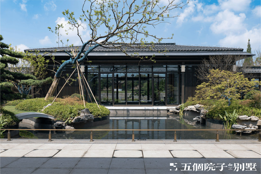 国庆轻旅行五个院子的都市田园纯墅区实景示范区在嘉定开放