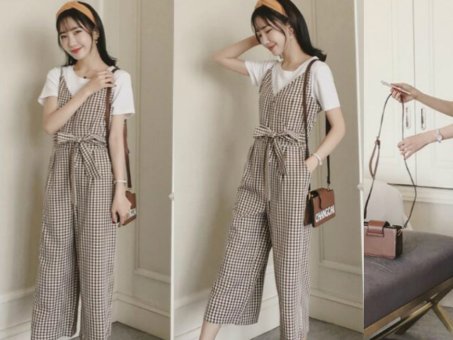 今年流行的格子套装夏季穿上太时髦了