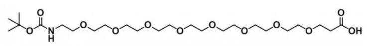 boc-nh-peg8-ch2ch2cooh是由boc,nh,peg8,ch2