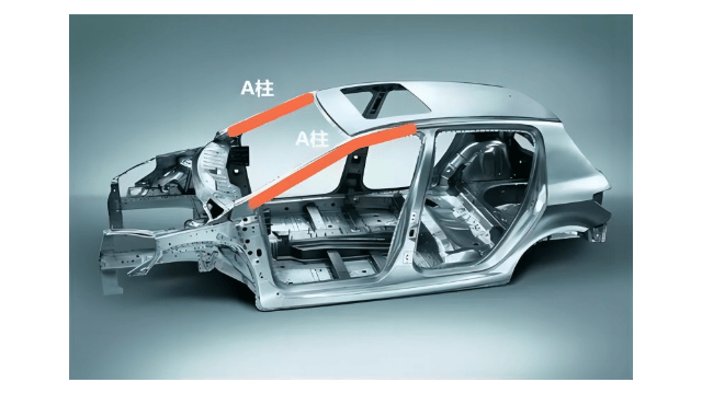 激光切割汽车abc柱包覆后的精细雕琢