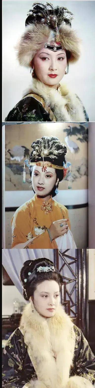 杨老师说「王熙凤有多少服装,我就有多少发型和发饰跟上.