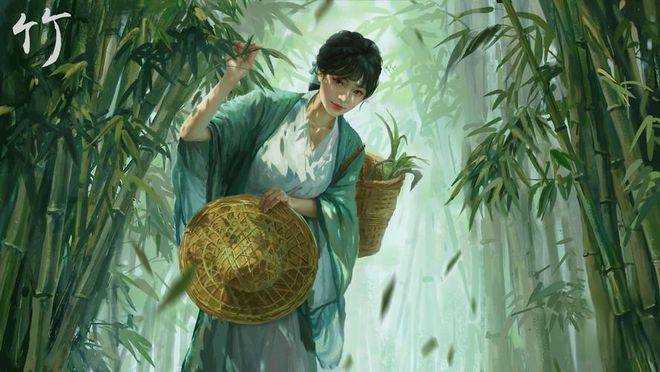 原创苍苍竹林寺杳杳钟声晚35句描写竹林美景诗句让你感受清新自然之美