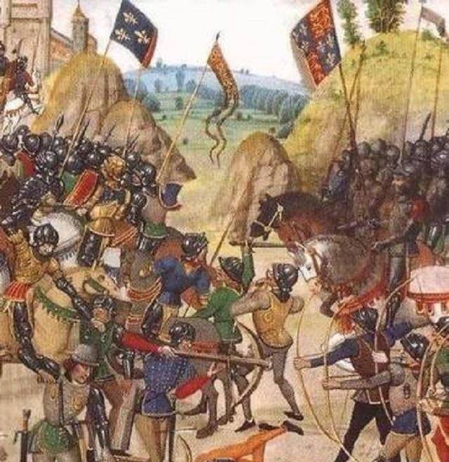 原创英法百年之战普瓦捷战役法国骑士阶层出现分裂形同散沙