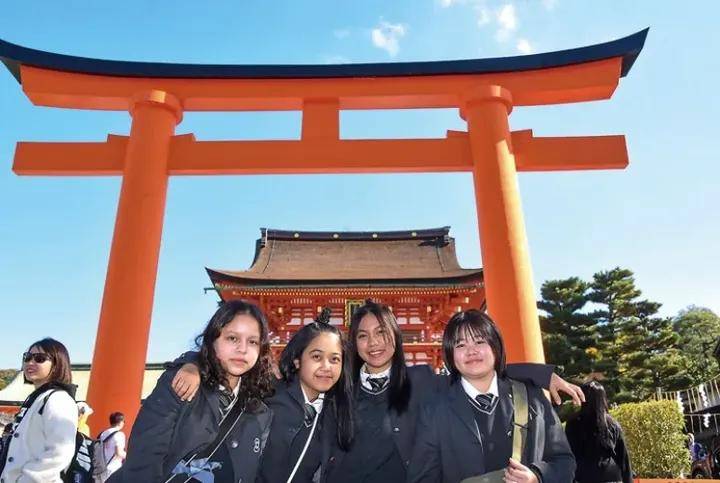 常磐高中修学旅行切身感受地旅行